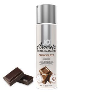 Натуральное массажное масло JO Aromatix Massage Oil Chocolate, шоколад (120 мл) картинка