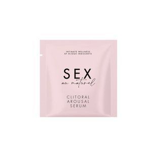 Пробник збудливої сироватки для клітора Bijoux Indiscrets Sachette Sex au Naturel Clitorale Arousal Serum (2 мл) зображення