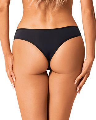 Элегантные трусики-бразилиана Obsessive Bella Rou panties, размер XS/S картинка