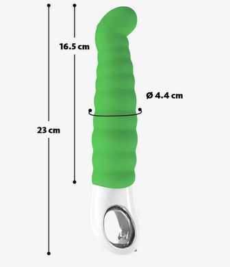 Вибратор для точки G Fun Factory PATCHY PAUL fresh green (диаметр 4,4 см) картинка