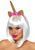 Обруч - єдиноріг з квітками Leg Avenue Golden unicorn flower headband зображення