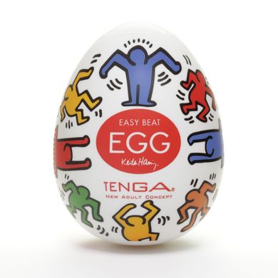 Набір мастурбаторів-яєць Tenga Keith Haring EGG Dance зображення