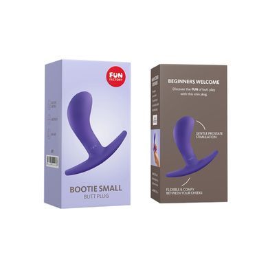 Анальна пробка Fun Factory BOOTIE Violet, розмір S (діаметр 2,8 см) зображення