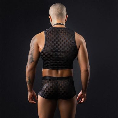Мужской эротический костюм официанта JSY &laquo;Привлекательный Михаэль&raquo; One Size (топ, трусы, бабочка) картинка