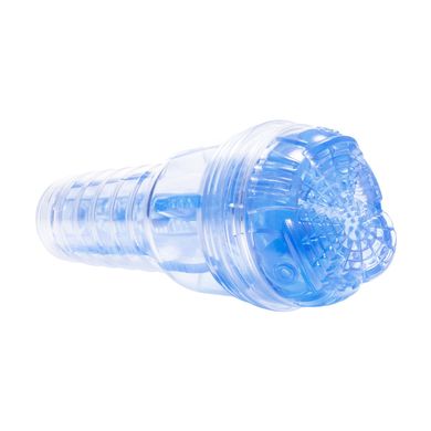 Прозрачный мастурбатор - оральный секс (глубокое горло) Fleshlight Turbo Core Blue Ice картинка