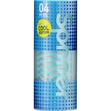 Мастурбатор с упругой спиралью Tenga Spinner 04 Pixel COOL EDITION (охлаждающий) картинка