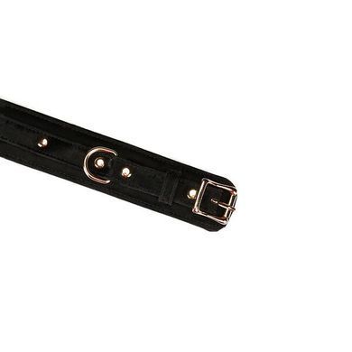 Наручники замшевые Liebe Seele Boudoir Amor Wrist Cuffs Black картинка