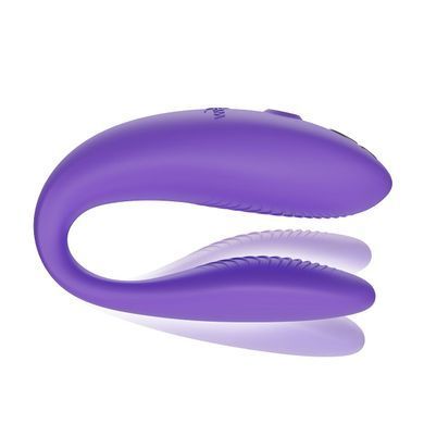 Смарт-вибратор для пар в футляре We-Vibe Sync GO Light Purpl (диаметр 3 см) картинка