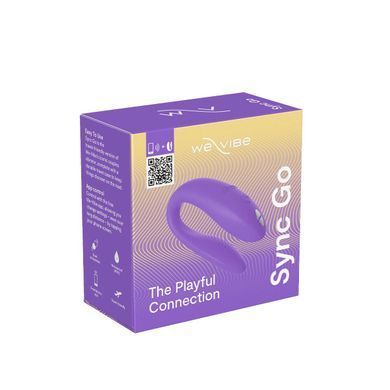 Смарт-вибратор для пар в футляре We-Vibe Sync GO Light Purpl (диаметр 3 см) картинка