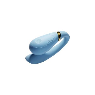 Смарт вибратор для пар Zalo Fanfan Royal Blue (толщина 1,4 см) картинка