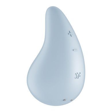 Вібратор кліторальний Satisfyer Dew Drop Blue зображення