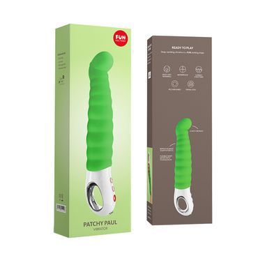 Вибратор для точки G Fun Factory PATCHY PAUL fresh green (диаметр 4,4 см) картинка