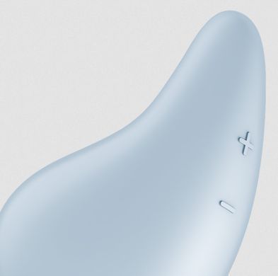 Вібратор кліторальний Satisfyer Dew Drop Blue зображення
