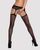 Сексуальные чулки с поясом Obsessive Garter stockings S207, размер S/M/L картинка
