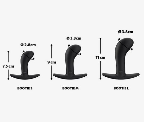 Анальна пробка Fun Factory BOOTIE Violet, розмір S (діаметр 2,8 см) зображення