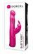 Вібратор - кролік Dorcel Baby Rabbit Pink (MD0555) з голівкою і кульками, які обертаються картинка 2