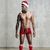 Новорічний чоловічий еротичний костюм JSY "Улюблений Санта", розмір S/M зображення