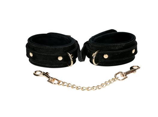 Наручники замшевые Liebe Seele Boudoir Amor Wrist Cuffs Black картинка