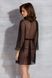 Пеньюар із ажурним декором Passion AMBERLY PEIGNOIR black, розмір L/XL картинка 6
