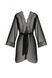Пеньюар із ажурним декором Passion AMBERLY PEIGNOIR black, розмір L/XL картинка 3