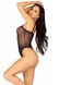 Боді-сітка Leg Avenue Cami bodysuit with thong Black, розмір S/M картинка 6