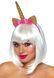 Обруч &ndash; единорог с цветами Leg Avenue Golden unicorn flower headband картинка