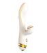 Вибратор-кролик с флогером LOCKINK SEVANDA Whip Vibrating Massage Wand White&Golden картинка 3