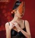 Маска на очі шкіряна LOCKINK Vixen Blindfold Brown Set картинка 13