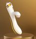 Вибратор-кролик с флогером LOCKINK SEVANDA Whip Vibrating Massage Wand White&Golden картинка 12