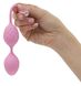 Роскошные вагинальные шарики PILLOW TALK Frisky Pink с кристаллом Сваровски картинка 3