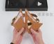 Маска на очі шкіряна LOCKINK Vixen Blindfold Brown Set картинка 12