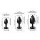 Металлическая анальная пробка Dorcel ONIX PLUG, размер L (диаметр 4,1 см) картинка 5