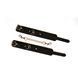 Наручники замшевые Liebe Seele Boudoir Amor Wrist Cuffs Black картинка 4