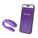 Смарт-вибратор для пар в футляре We-Vibe Sync GO Light Purpl (диаметр 3 см) картинка 1