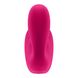 Смарт-вибратор в трусики вагинально-клиторальный Satisfyer Top Secret Pink (діаметр 3 см) картинка 5