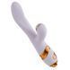 Вибратор-кролик с флогером LOCKINK SEVANDA Whip Vibrating Massage Wand White&Golden картинка 4