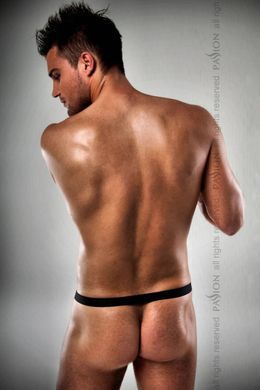 Чоловічі еротичні труси Passion 015 THONG silver L/XL зображення