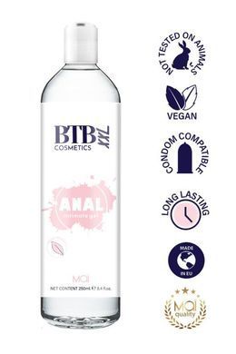Анальный лубрикант на водной основе BTB Anal Relax, без запаха (250 мл) картинка