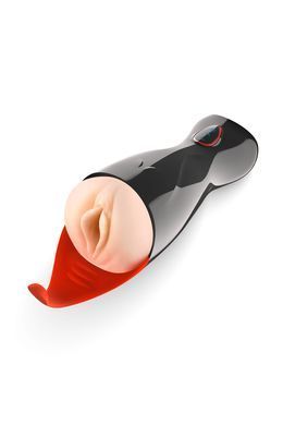 Мастурбатор-вагіна з вібрацією та аудіо ефектом Real Body Real Sucking Pussy 2 зображення