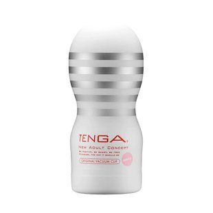 Мастурбатор с вакуумной стимуляцией Tenga Deep Throat (Original Vacuum) Cup GENTLE  картинка