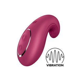 Вібратор Satisfyer Dipping Delight Berry (діаметр 4,6 см) зображення