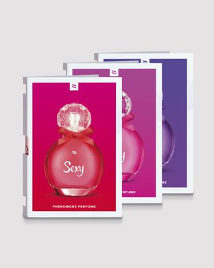 Пробник духів з феромонами Obsessive Perfume Sexy sample, жасмин + мандарин (1 мл) зображення
