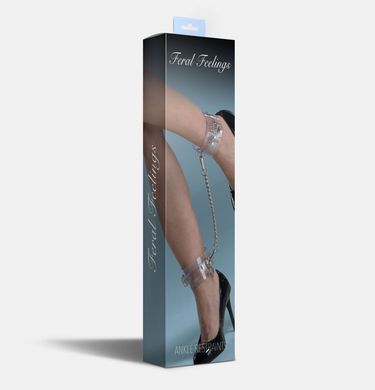 Поножи прозрачные Feral Feelings Ankle Restraints Transparent картинка