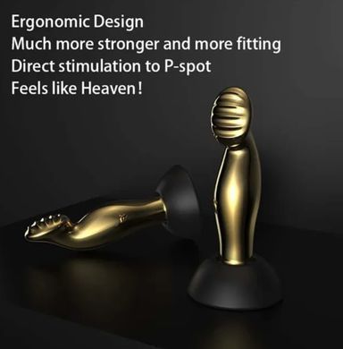 Масажер простати LOCKINK SEVANDA Eros Vibrating Prostate Massager (діаметр 3 см) зображення