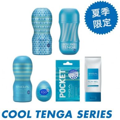 Мастурбатор с охлаждающей смазкой Tenga Deep Throat Cup Cool Edition (глубокая глотка) картинка