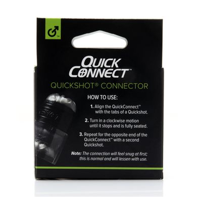 Адаптер для кріплення мастурбатора Fleshlight Quickshot Quick Connect зображення
