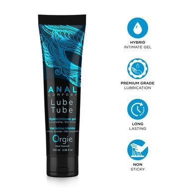 Гибридная анальная смазка Orgie Lube Tube Anal Comfort, для опытных (100 мл) картинка