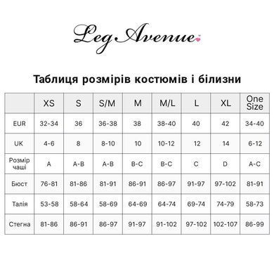 Бодистокинг с открытой грудью и доступом Leg Avenue Fishnet Halter Bodystocking Black O/S картинка