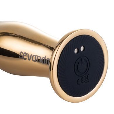 Масажер простати LOCKINK SEVANDA Eros Vibrating Prostate Massager (діаметр 3 см) зображення