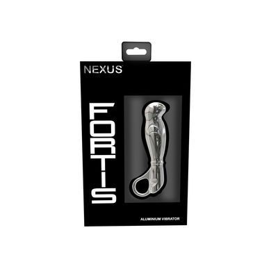 Металлический вибромассажер для простаты и точки G Nexus Fortis (диаметр 3,4 см) картинка